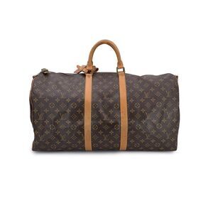 Louis Vuitton Vintage Cloth Luggage Keepall